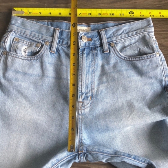 Madewell The Perfect Summer Jean Straight Leg 27 Light Medium Wash - Picture 6 of 15